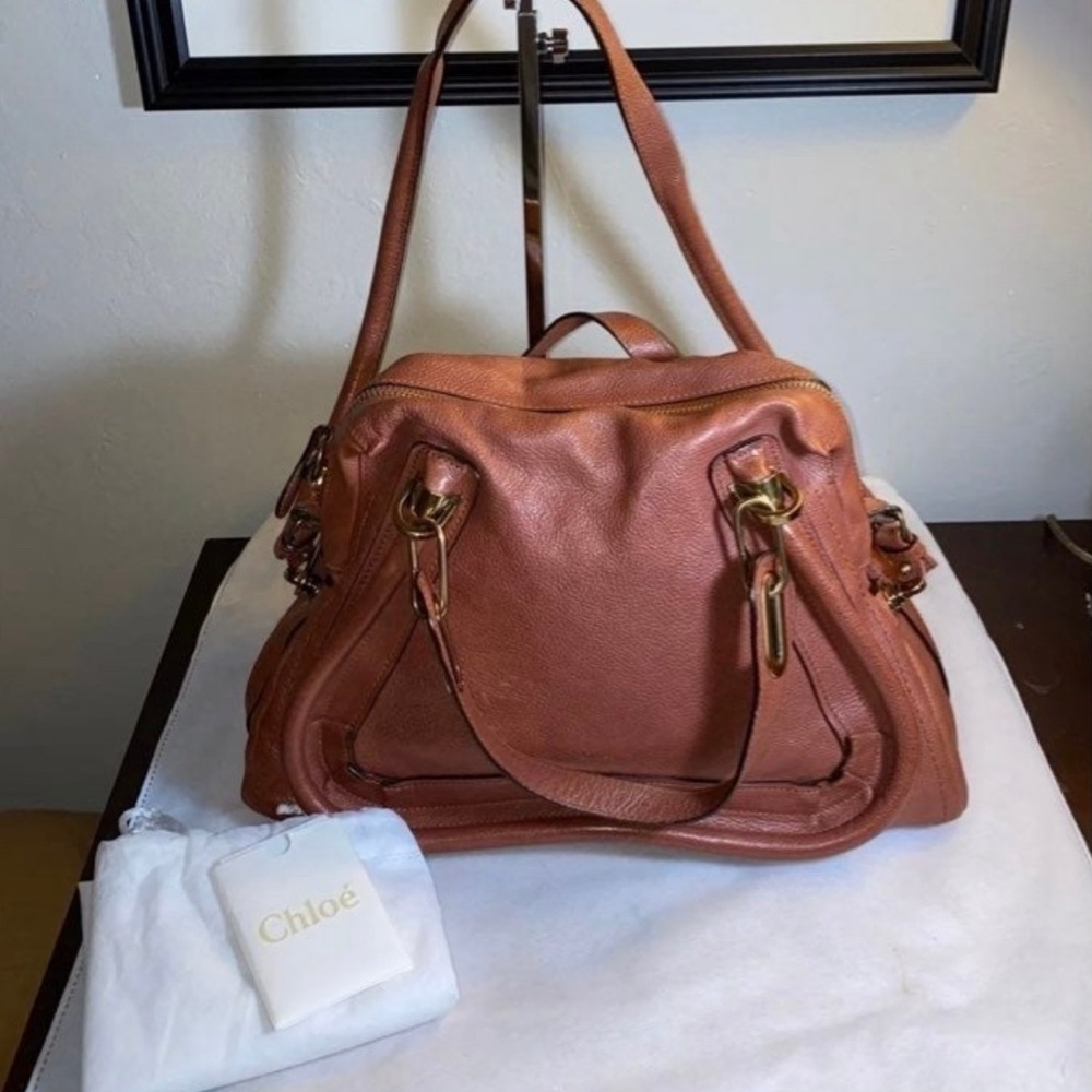 Authentic Chloe Paraty Bag (Medium)